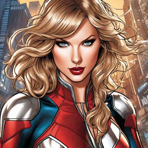 Comic de Marvel y DC Hecho con IA