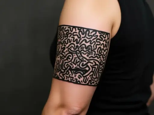 esto ahora es un tatuaje en el brazo de una persona